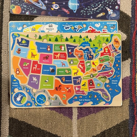 QUOKKA Wooden Puzzles for Kids – Educational Wood Puzzles NEW - Picture 8 of 11